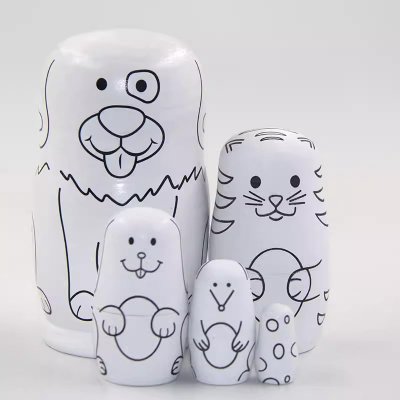 俄罗斯套娃手绘