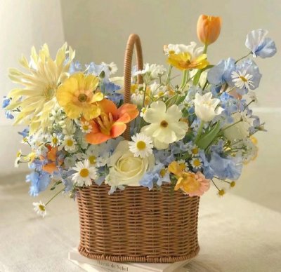 花艺沙龙——花篮花礼插花