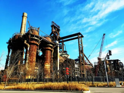 红色主题永定河-首钢园健步走